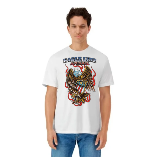 Eagle Line Apparel White T-Shirt